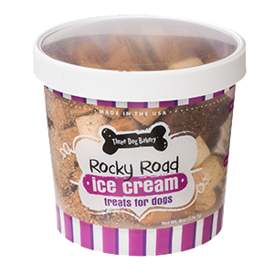 Rocky Road Ice Cream - treats for dogs