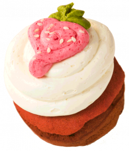 Strawberry Creme Large Pupcake® –  Wheat-Free