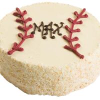 Baseball Cake - 5" Round - Grain Free