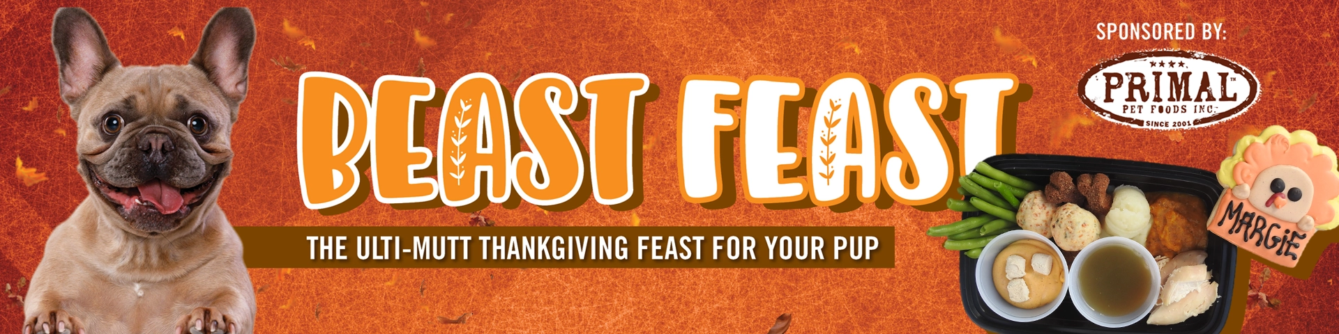 Three Dog Stores Thanksgiving Beast Feast for Dogs